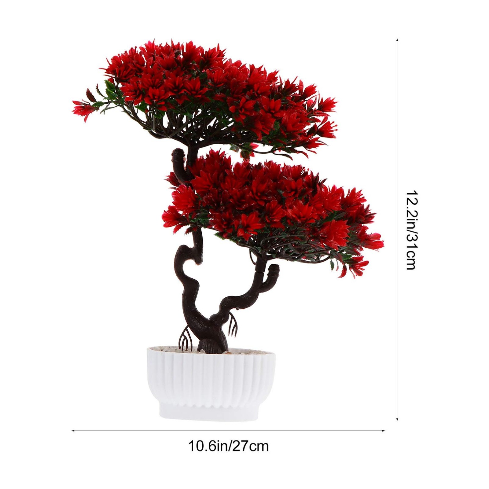 Fake Tree Artificial Bonsai Tree Plastic Fake Bonsai Tree Japanese Faux Potte…
