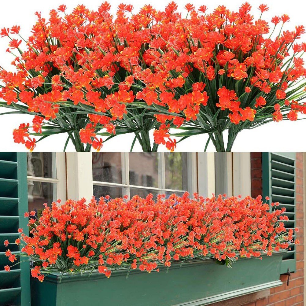 12 Artificial Flower Bundles for Stylish For Home and Event Decorations
