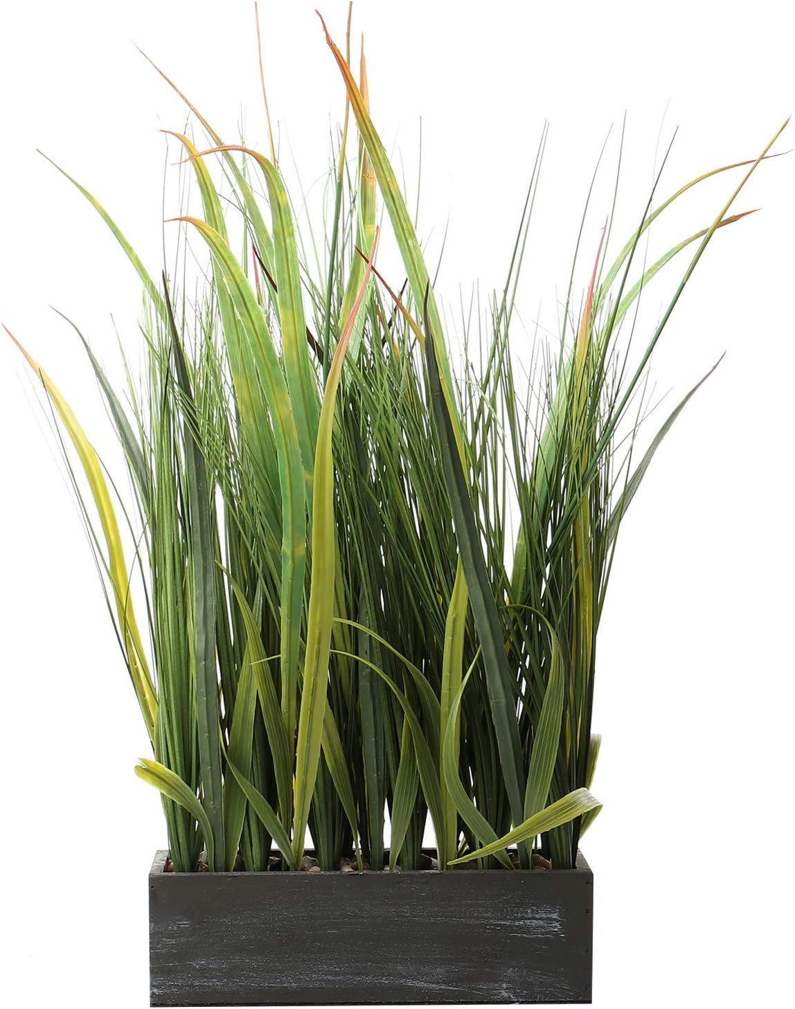 22″ Artificial Plants for Indoor Garden Decor – Lifelike Fake Grass
