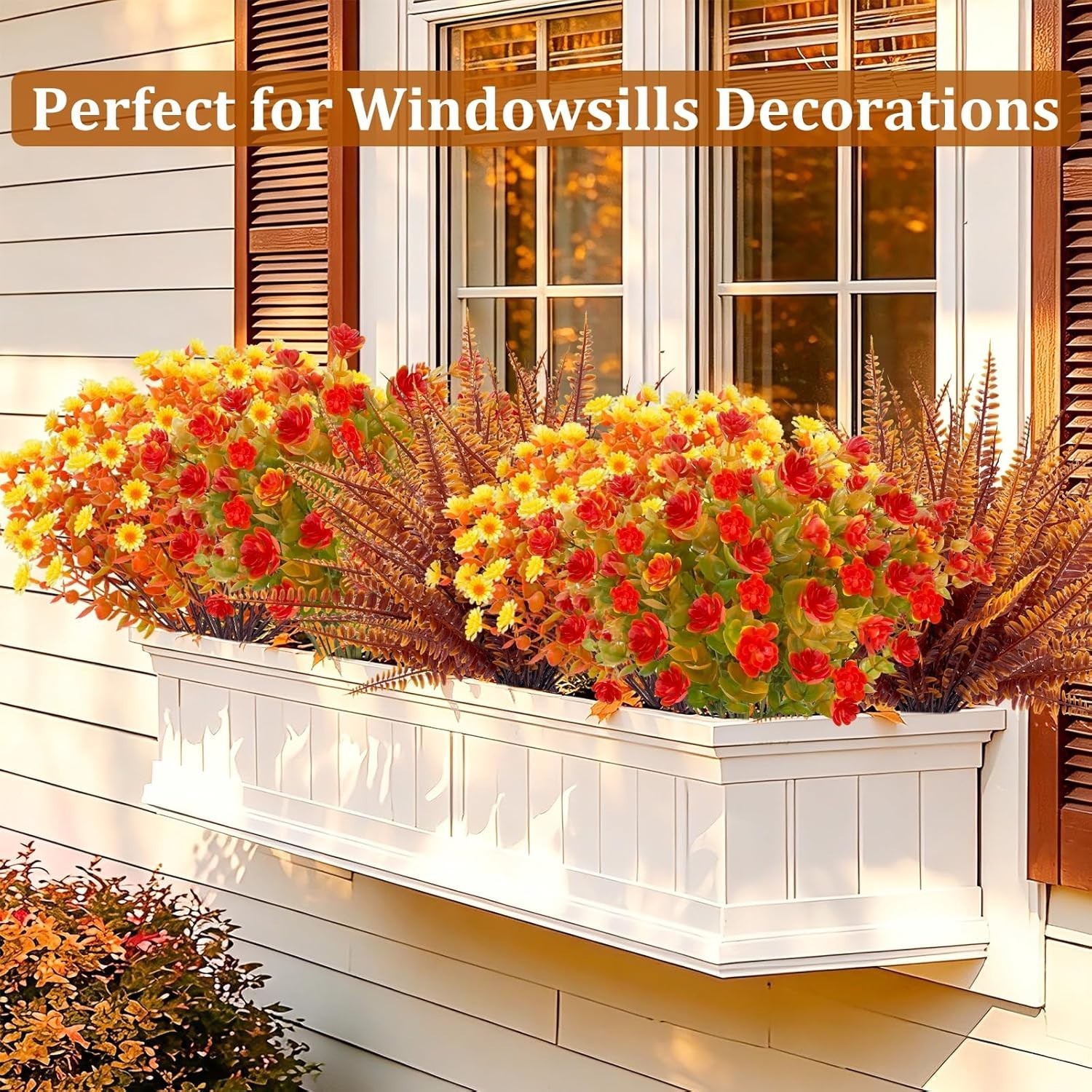 Realistic 20 Bundle Fall Floral Set – Perfect for Thanksgiving & Seasonal Decor