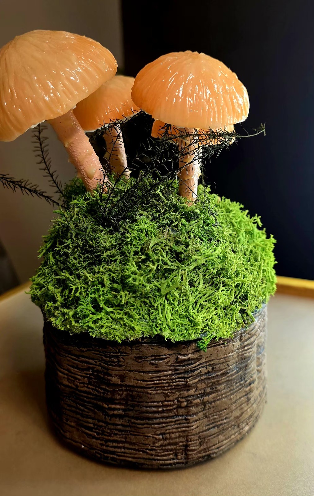 Mushroom “Fungi” Table Light Battery Operated Whimsical Cottagecore