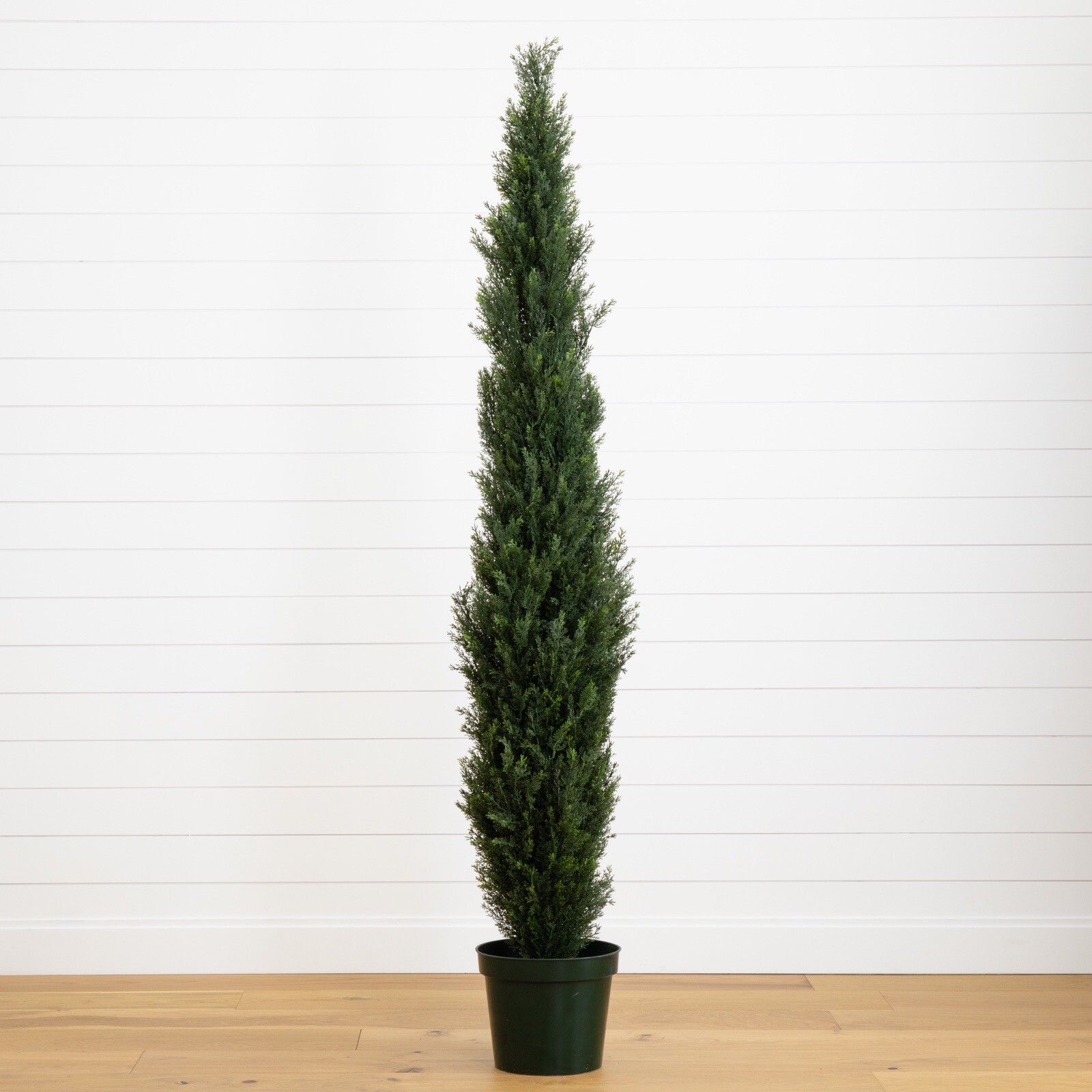 7’ Topiary Cedar Pine Artificial Tree Home Decor UV Indoor/Outdoor. Retail $380