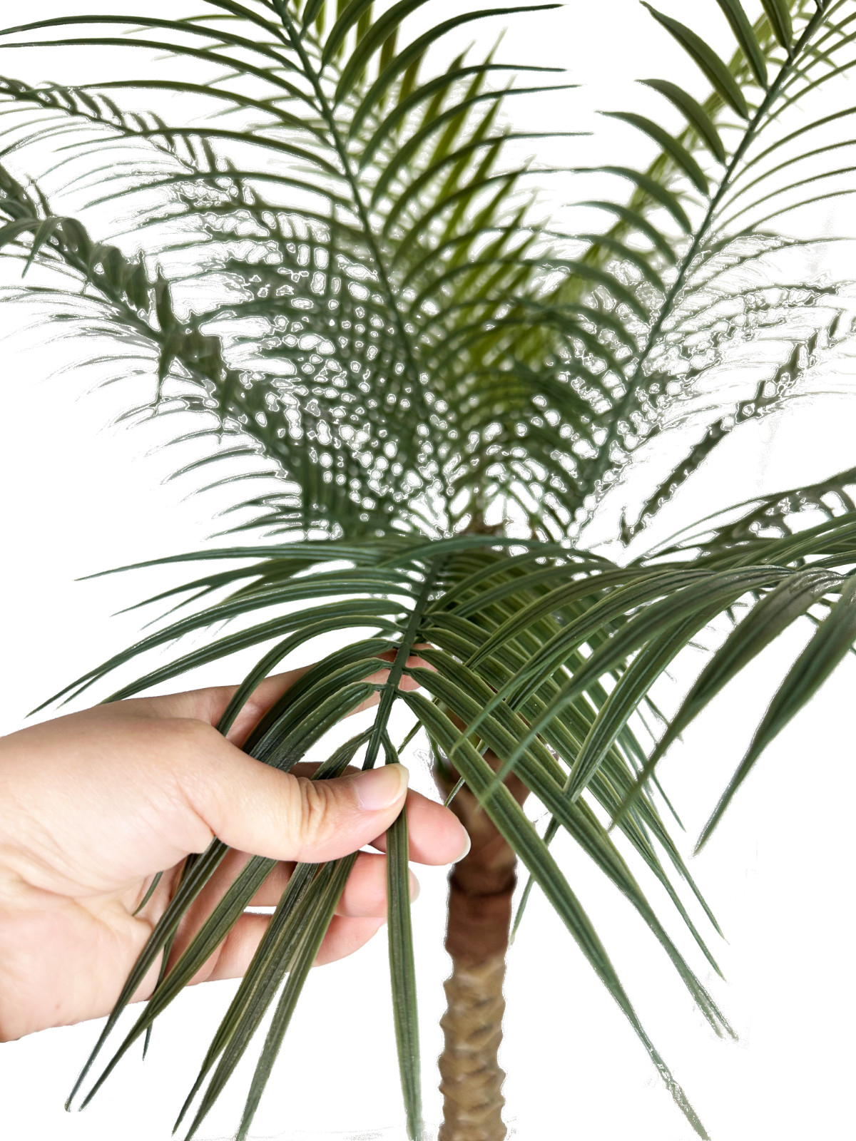180 cm Tall Artificial Coconut Palm Tree 2 Pack Fake Green Decor Floor Plant
