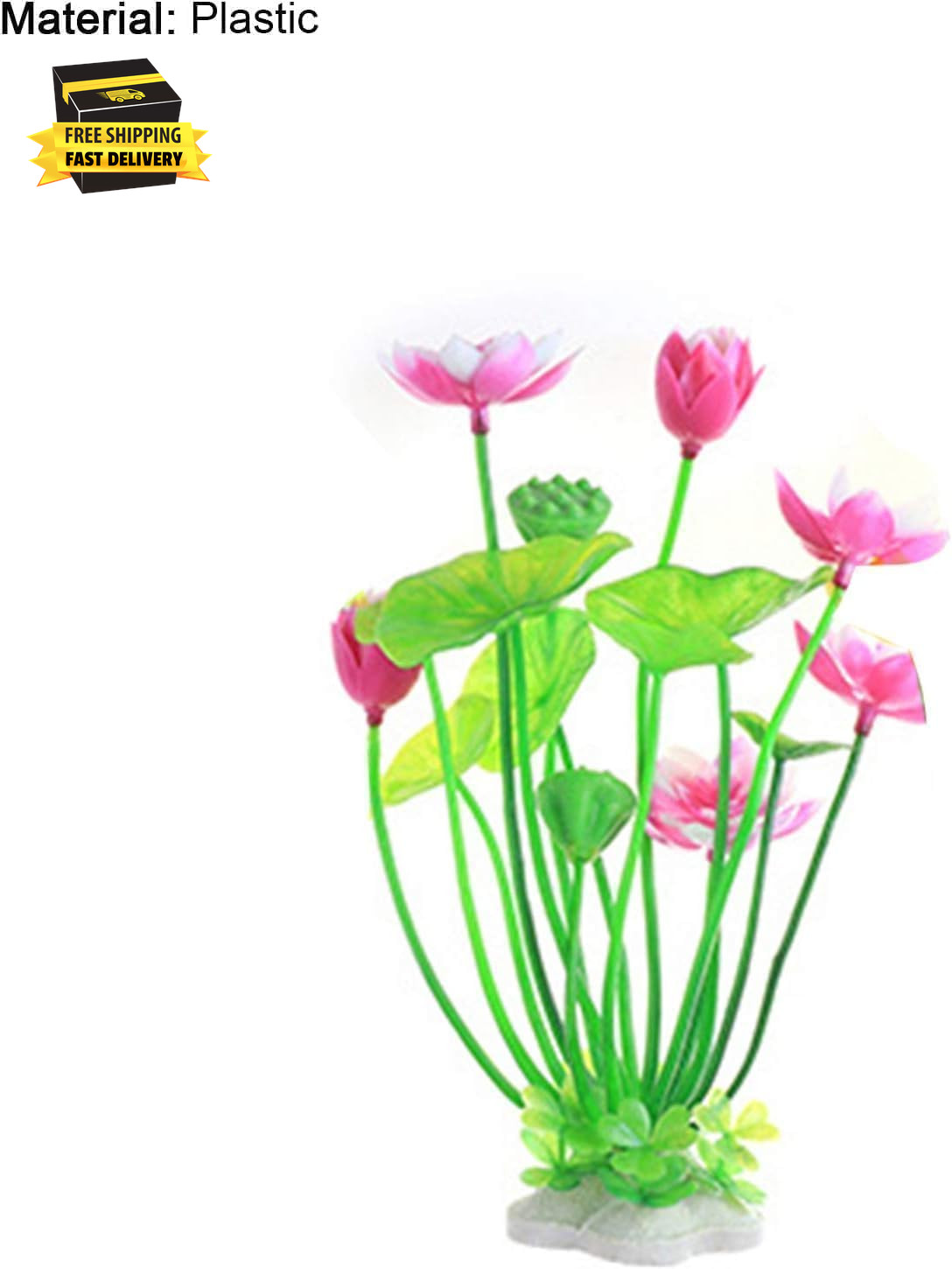 Artificial Water Plants, Aquatics Grass Flower Simulation Plastic Artificial Lot