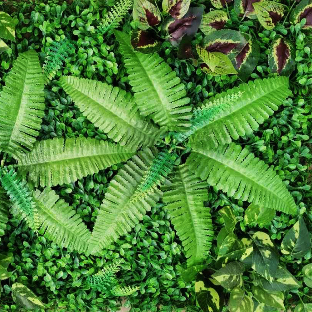 Artificial Plant Wall Panel, 9PCS Artificial Plant Wall Panels for Living Room