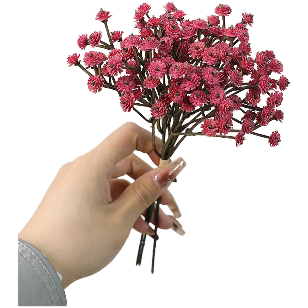 Artificial Gypsophila Bouquet 3 Stems Plastic Material for Long Lasting Use