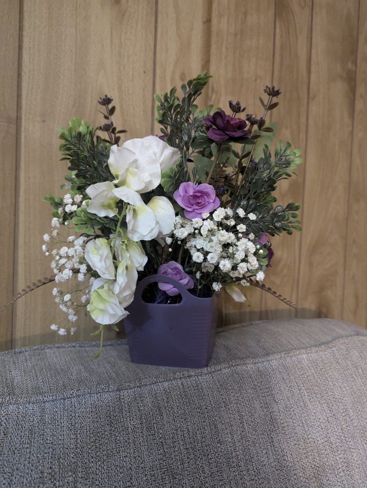 Countertop Floral purple roses Bathroom Custom Made Use With Croscill Chambord