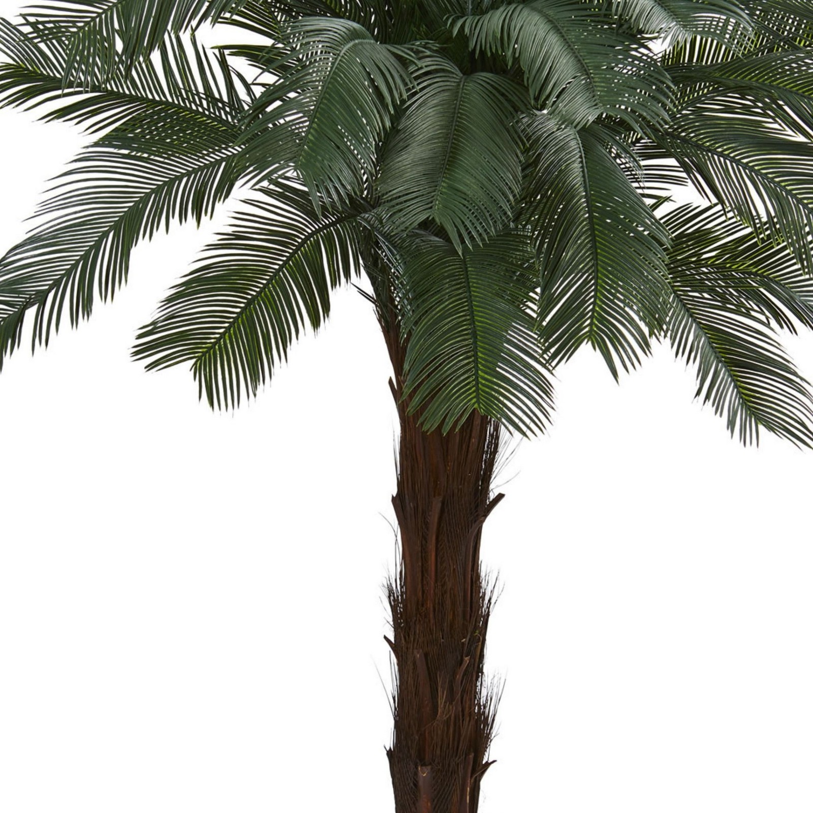 Nearly Natural Indoor/Outdoor 72″ Cycas Artificial Tree UV Resistant Green/Black