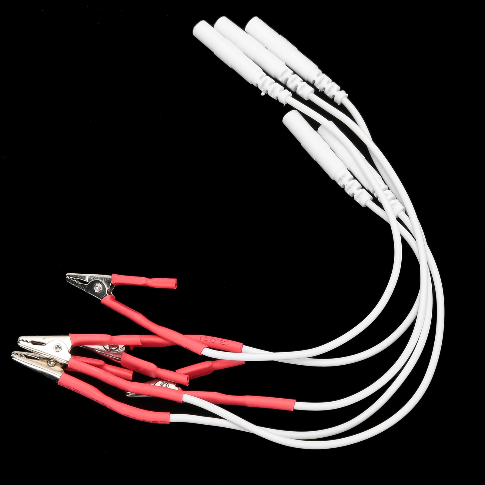 20pcs / Bag Clip Electrode Wires Cable For TENS Unit Physiotherapy Machine