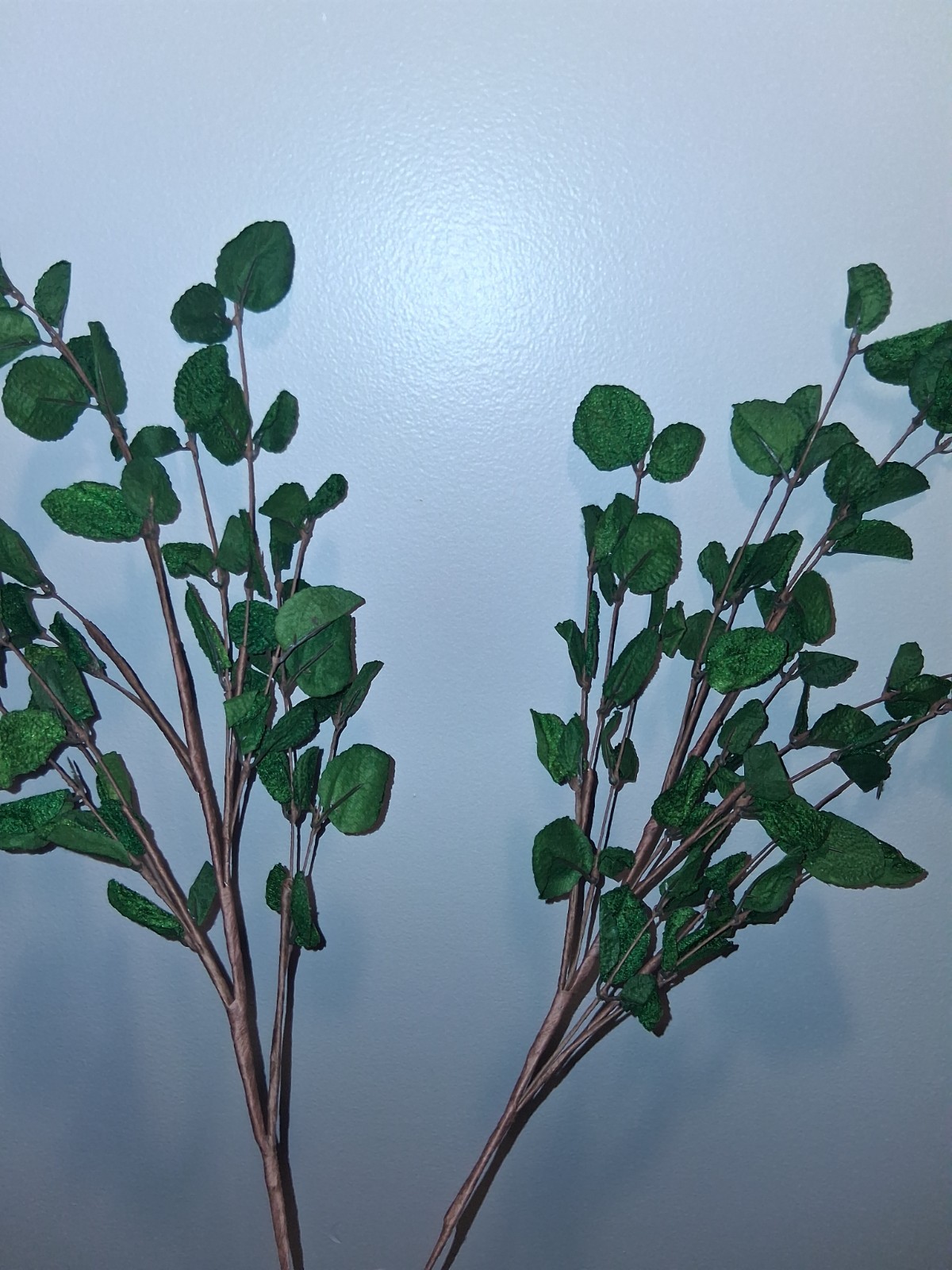 NWOT Bundle Of 31″ Real Touch Deep Green Faux Eucalyptus Stems!!