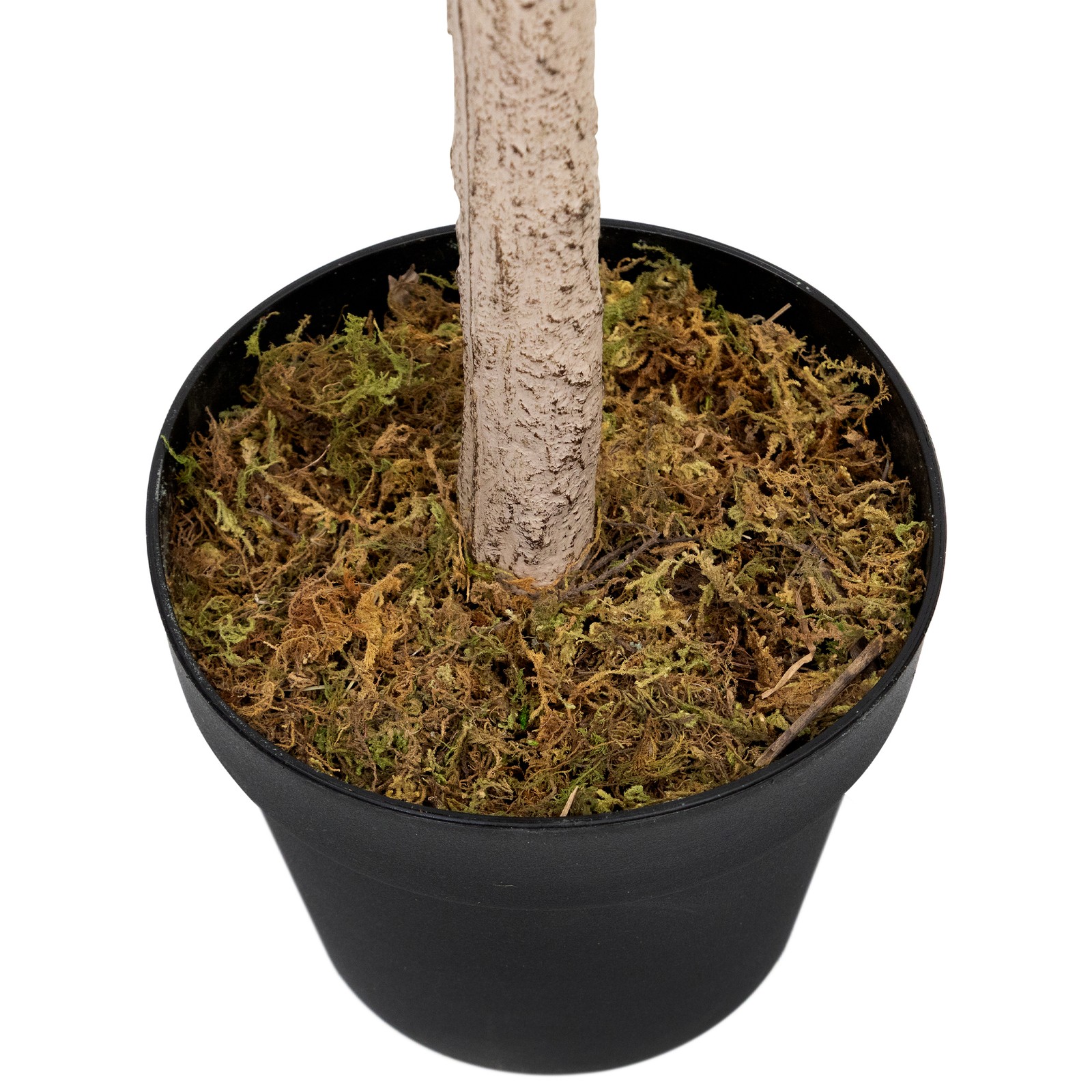 4.5′ Potted Artificial Azalea Flower Tree – Pink – 4.5′