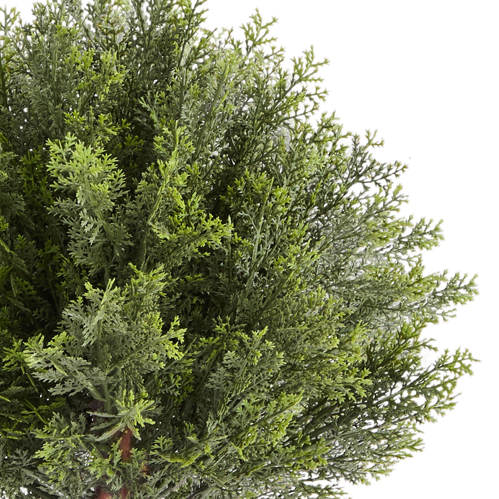 Uimoso Artificial Topiary Cypress Tree with Ground Spike 16-Inch Faux Plant