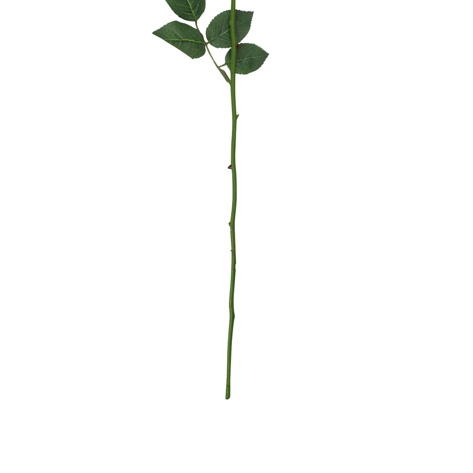 CC Home 23″ Artificial Long Single Stem Yellow Colored Budding Rose Pick