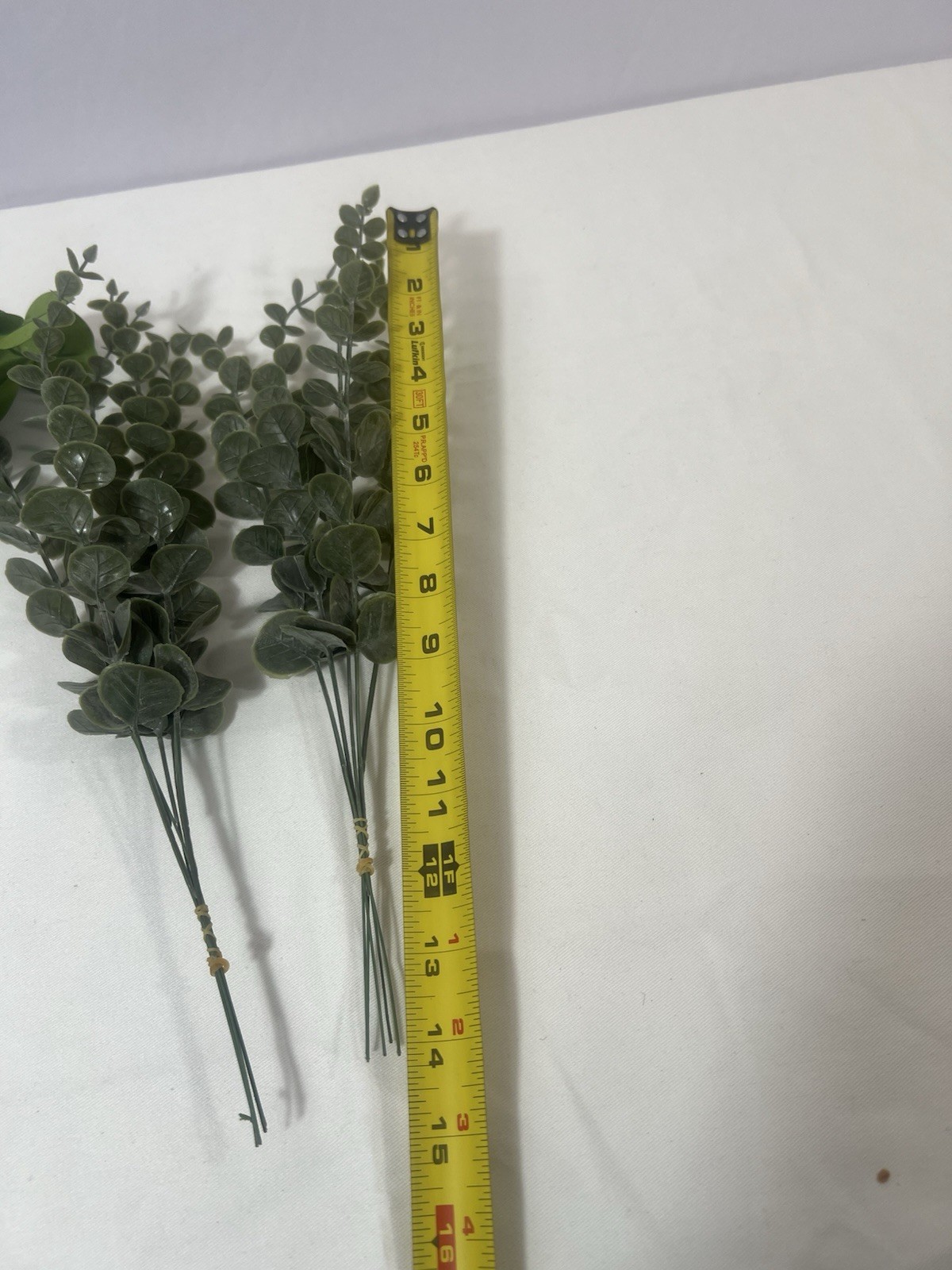 Set Of Assorted Artificial Floral Stems Hydrangea Blooms & Eucalyptus