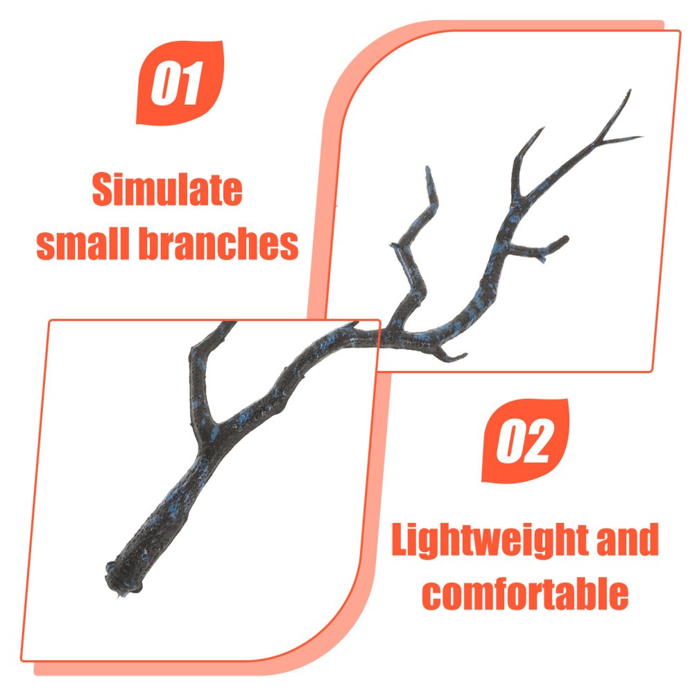 10 Pcs Artificial Tree Branches Plastic Twigs Decorative Diy Fake Branches