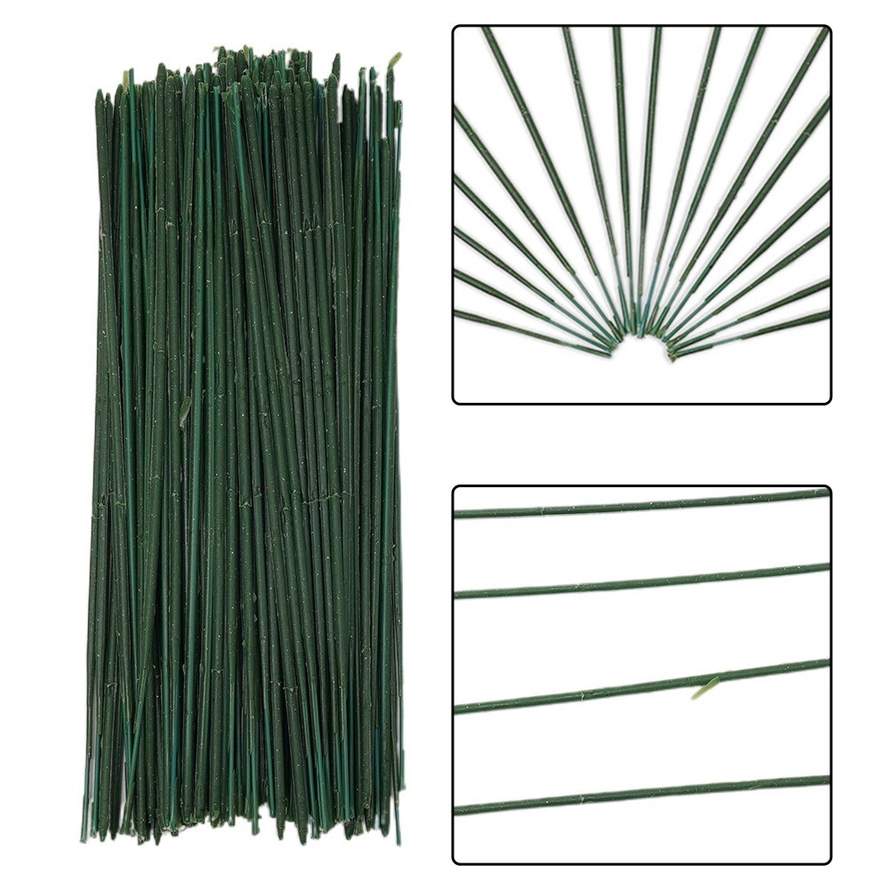 Vibrantly Colored Flower Rods Perfect for Crafts and Floral Arrangements 100pcs