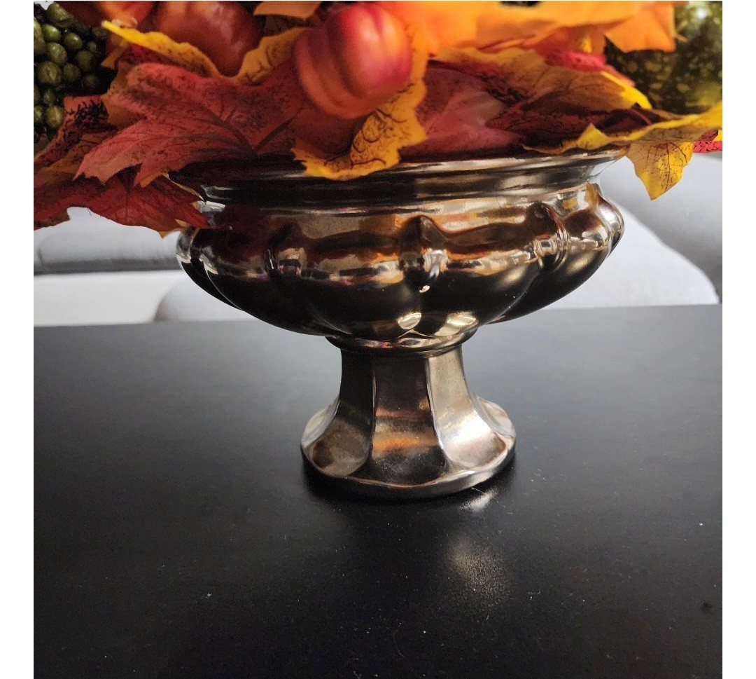 Fall Season Arrangement Flowers Mix Bouquet In Urn Vase