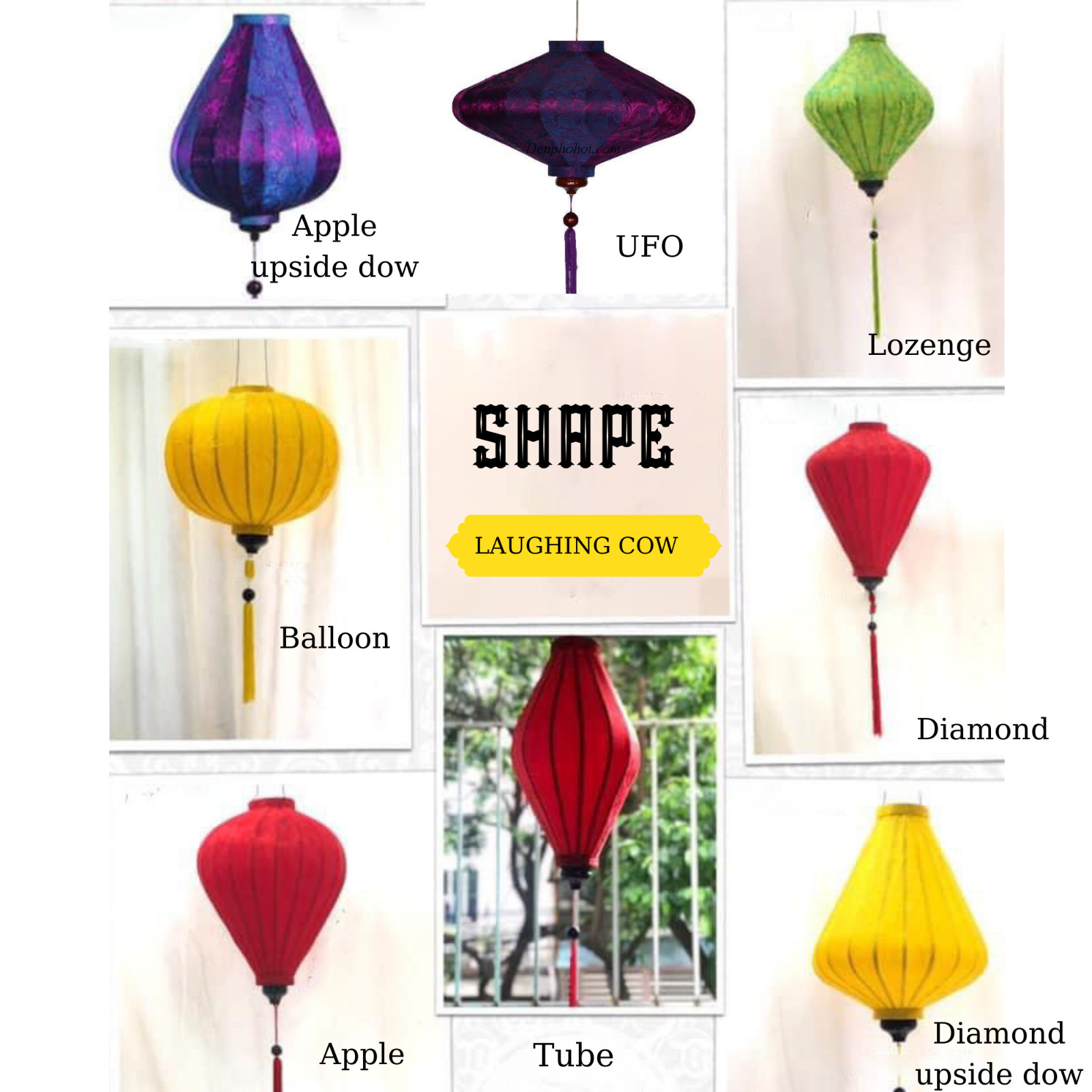 set 5 pcs silk lanterns 14 inches wedding decorations home & garden decorations