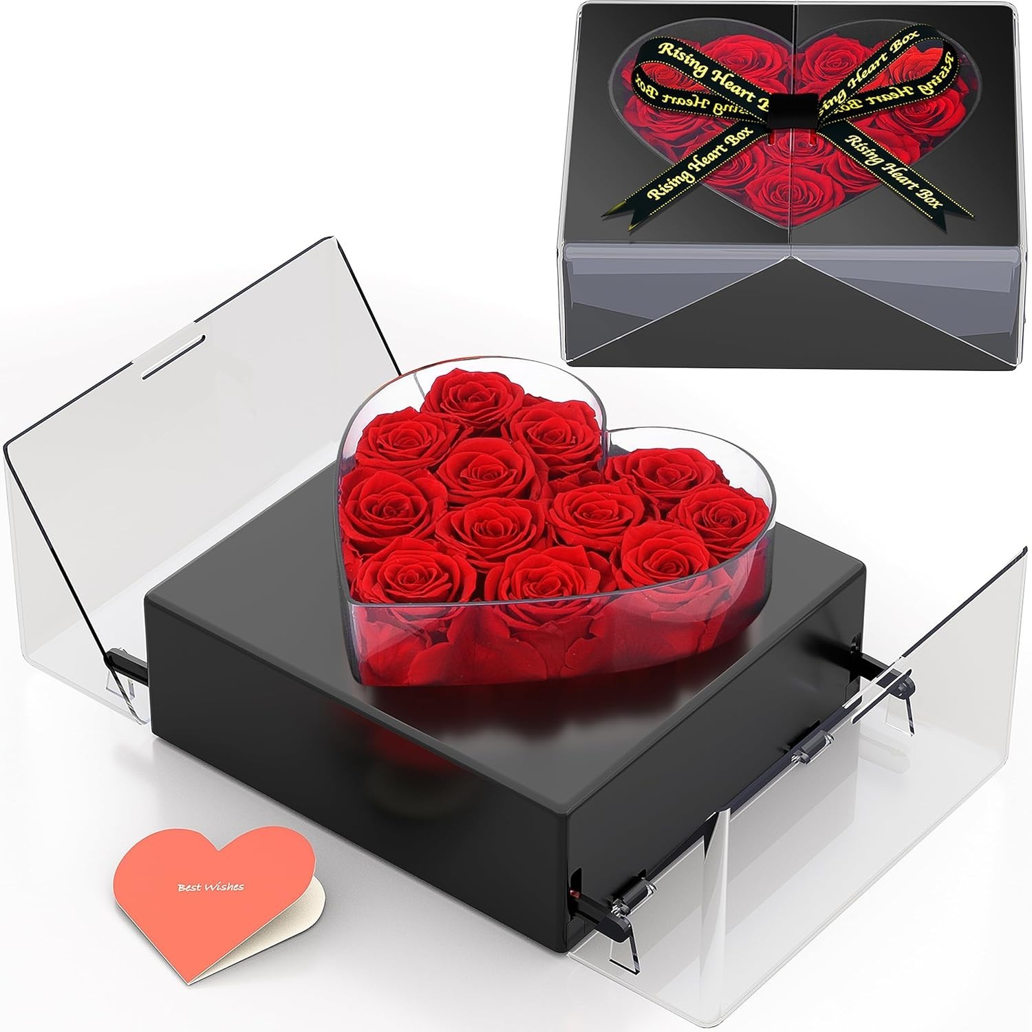 Forever Flowers Preserved Roses In A Box – Eternal Flowers – Preserved Flower…