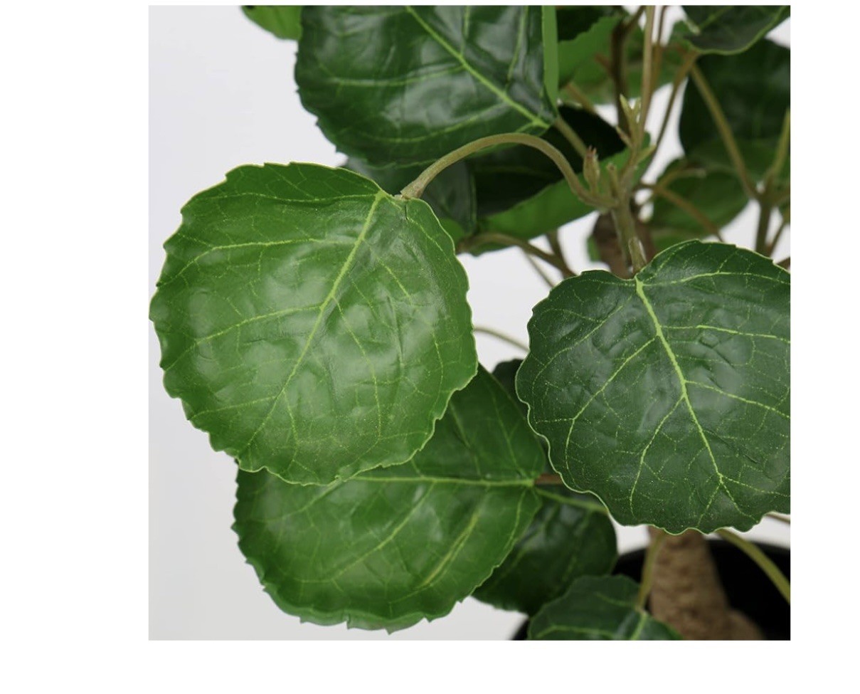 18 Inch Fake Money Tree Plant Indoor Potted Plants Artificial Pachira Money T…