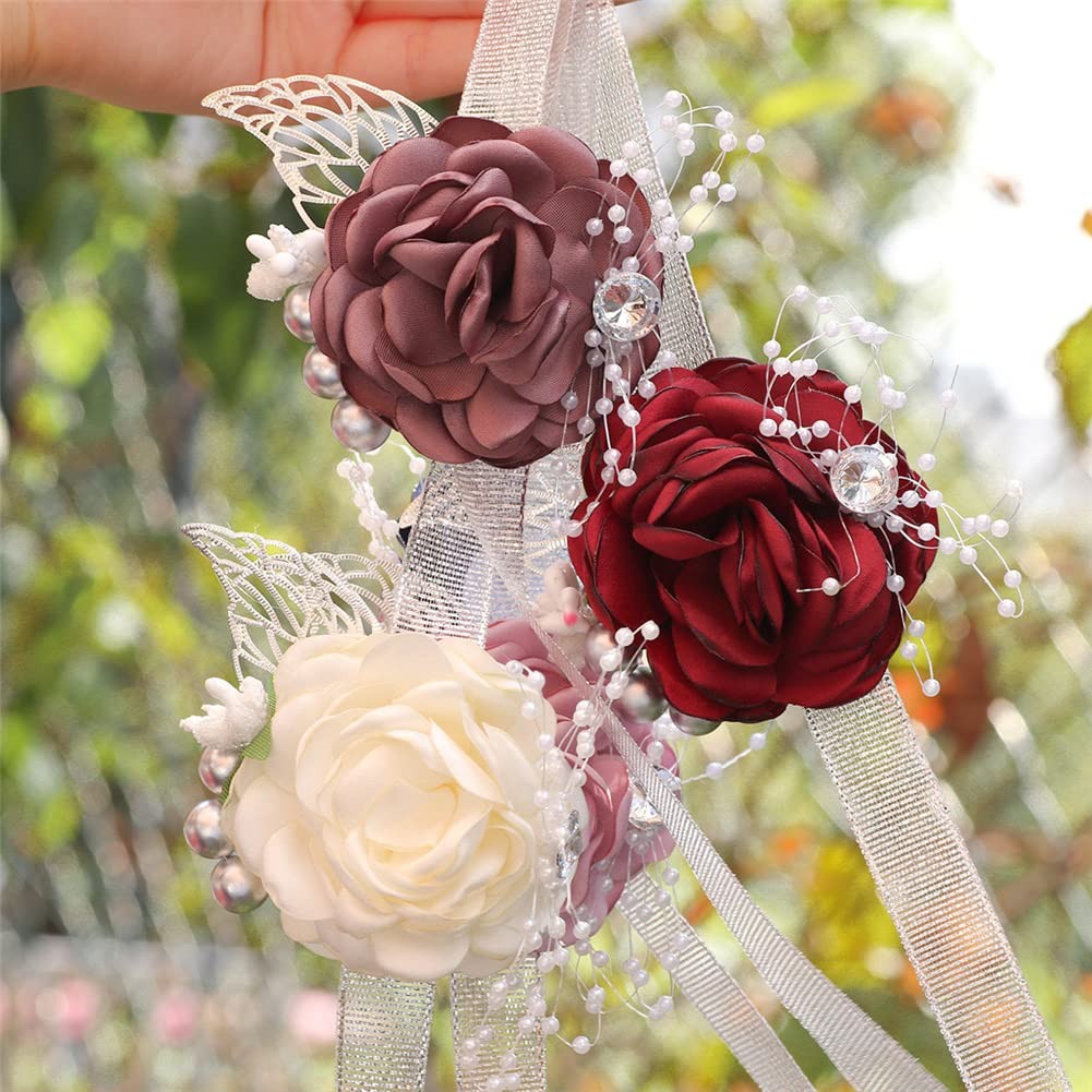 Beach Wedding Bouquet with Seashells, Starfish, and Rhinestone Decor