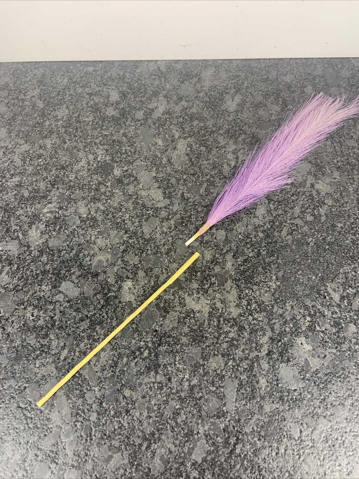 Lot of (32) 36″ or 28″ or (64) 16″ Purple Faux Pampas Grass Decor Length Options