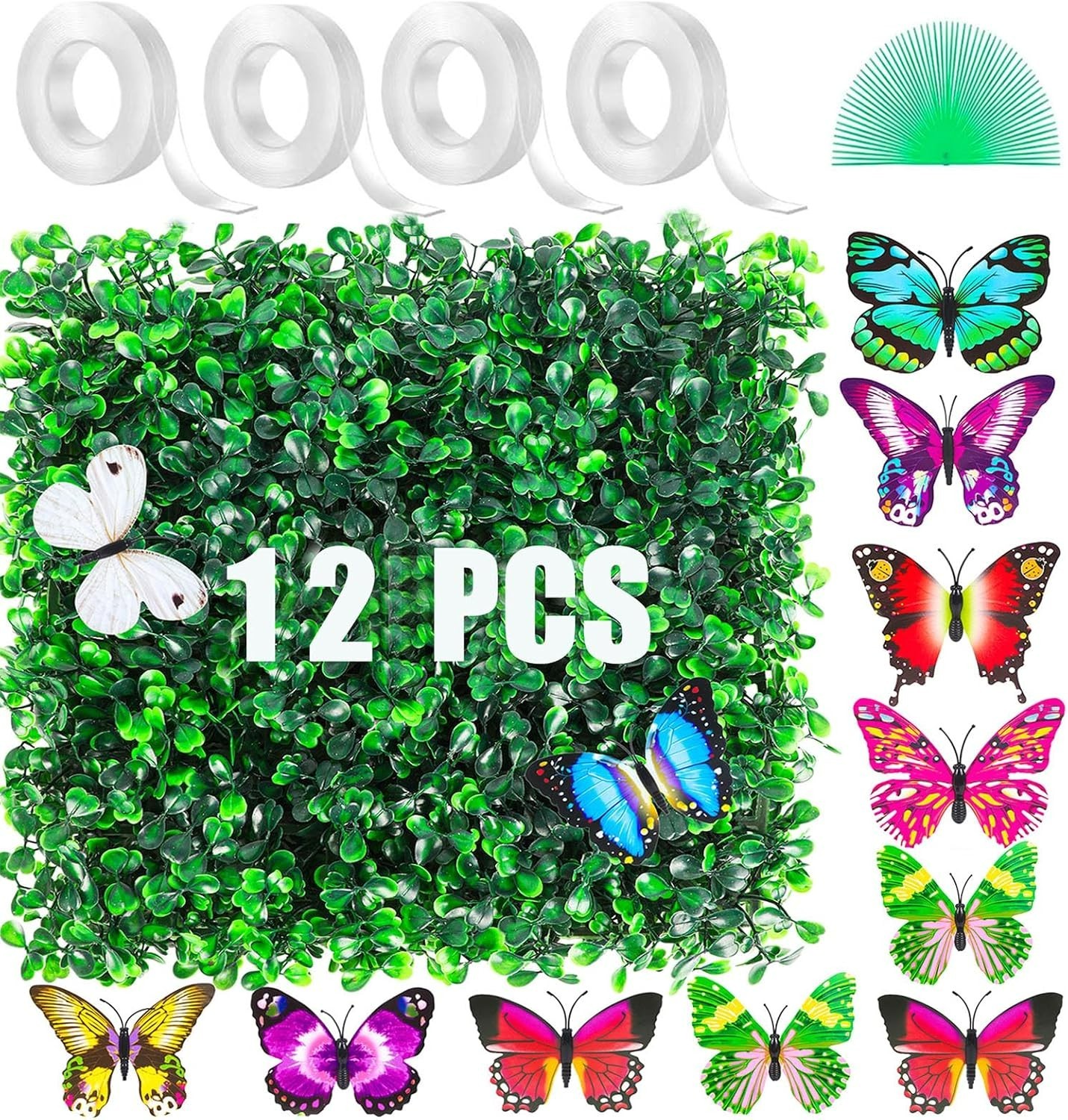 Natural Look Artificial Grass Wall Panel – Ideal for Stylish Privacy & Decor