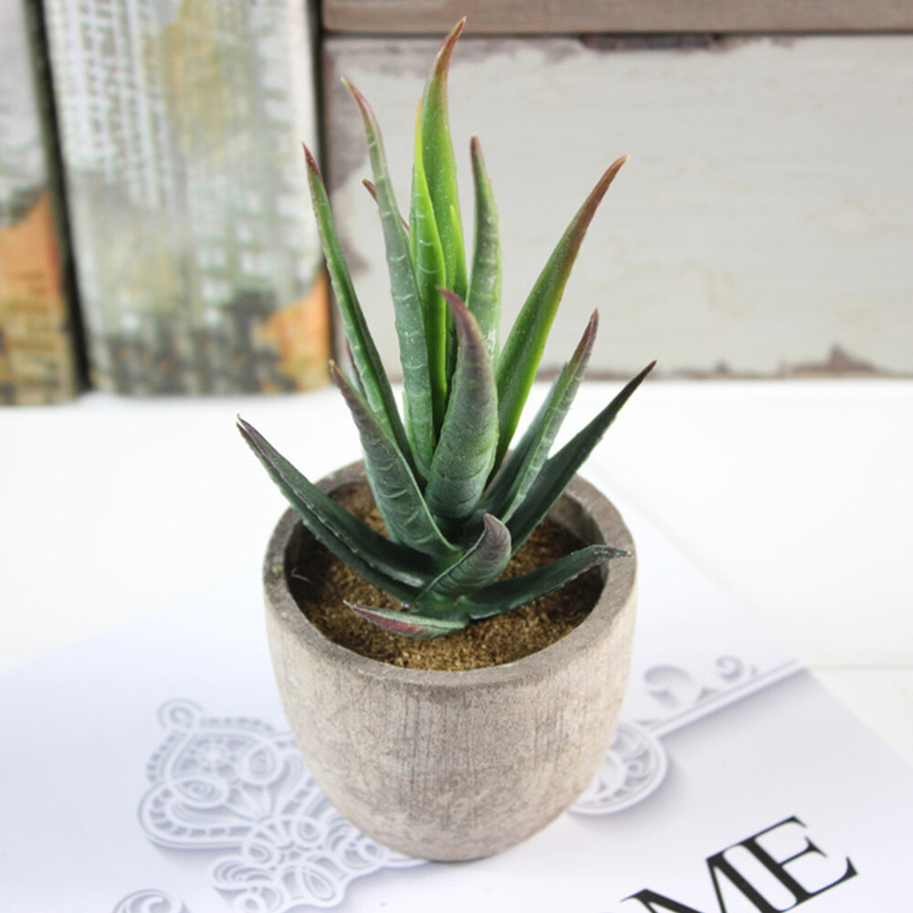 Potted Fake Plant Potted Fake Artificial Flower Small Fake Plants
