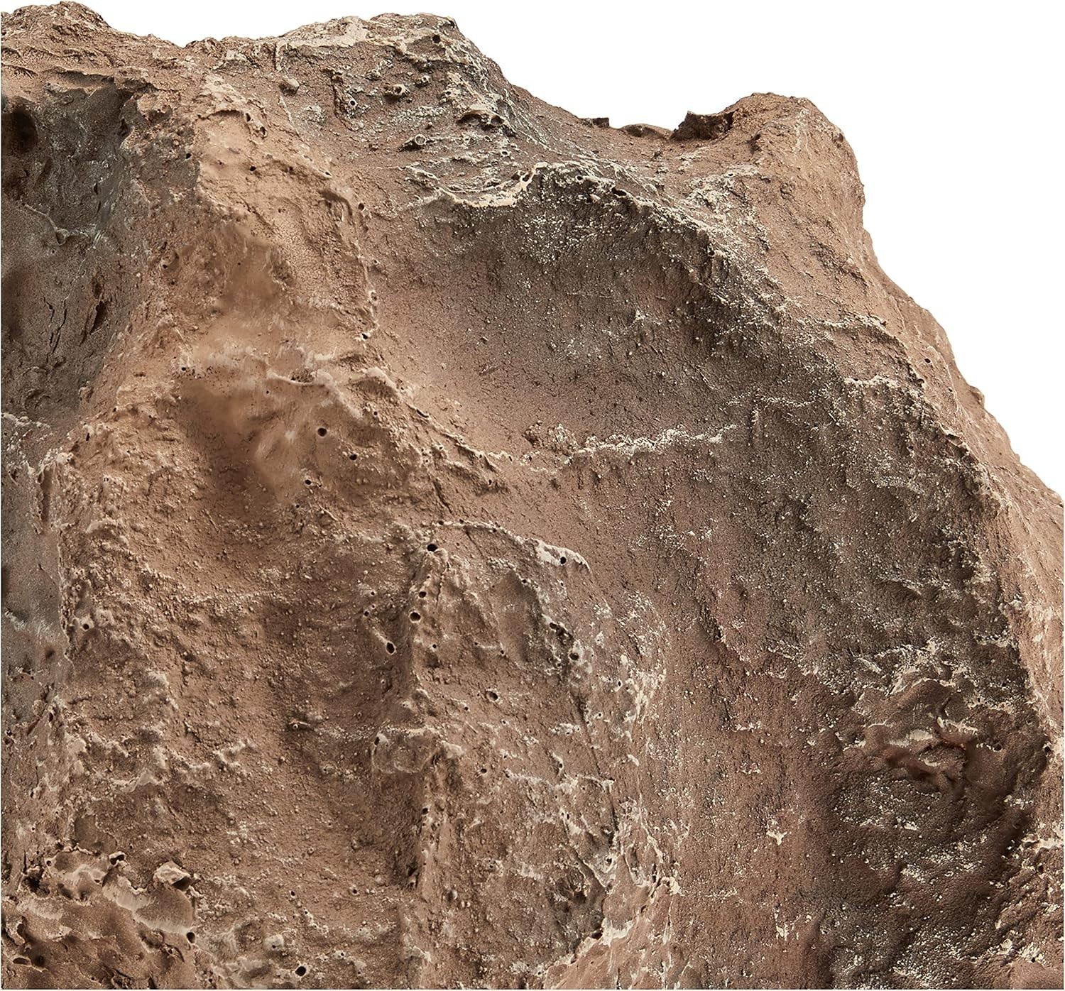 Versatile Fake Rock Cover for Landscaping Small Beige 9 Inch High 16 Inch Long