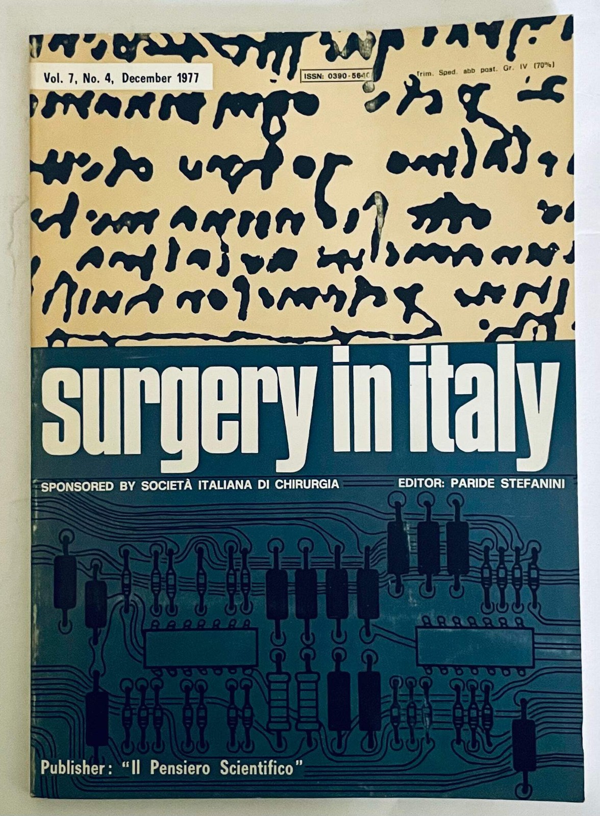 SURGERY IN ITALY | VOL. 7 no 4 DECEMBER 1977 | PARIDE STEFANINI –