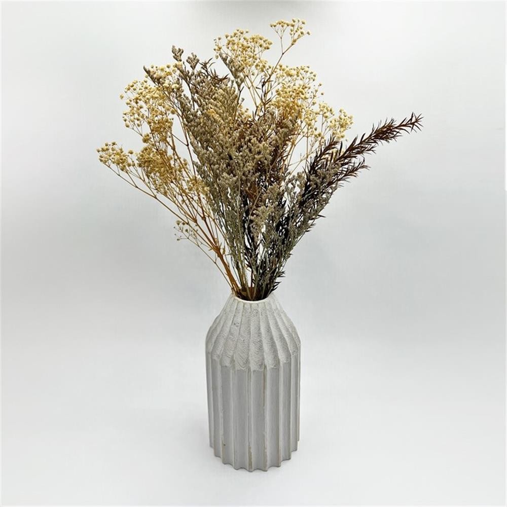 Pemberly Row 10-inch High Real Preserved Mixed Bouquets in Small Size