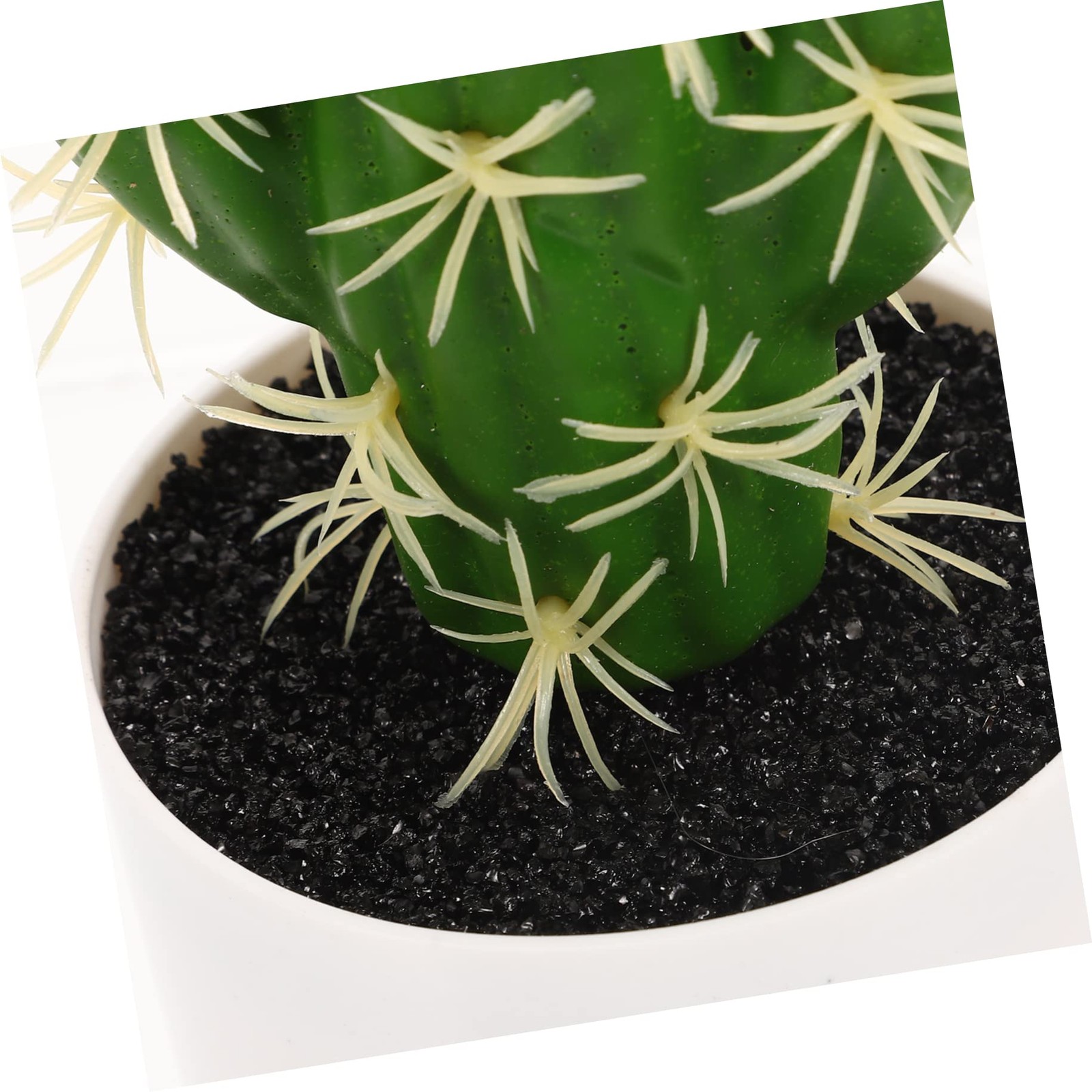 Artificial Cactus Bonsai Plant 7.87 Inch Simulated Potted Cactus Decor for Ho…