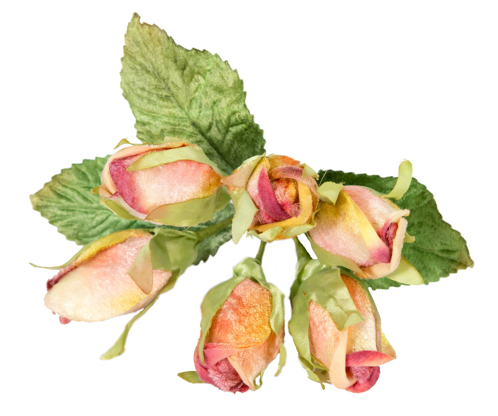 Velvet Rose Buds Flowers Fascinators Hat Making DIY Craft Millinery Many Colors