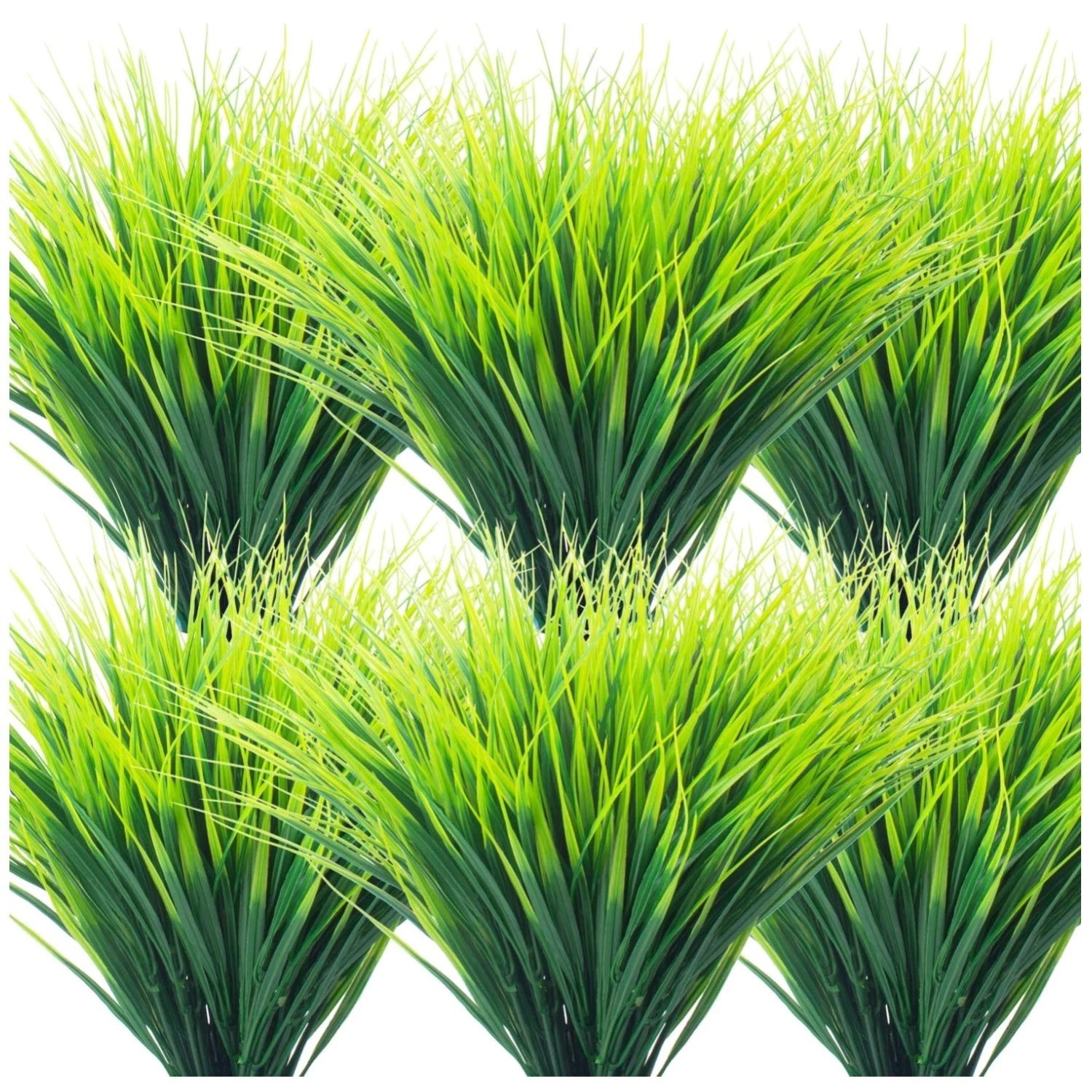 Faux Wheat Grass Greenery for Garden, 20 Bundles