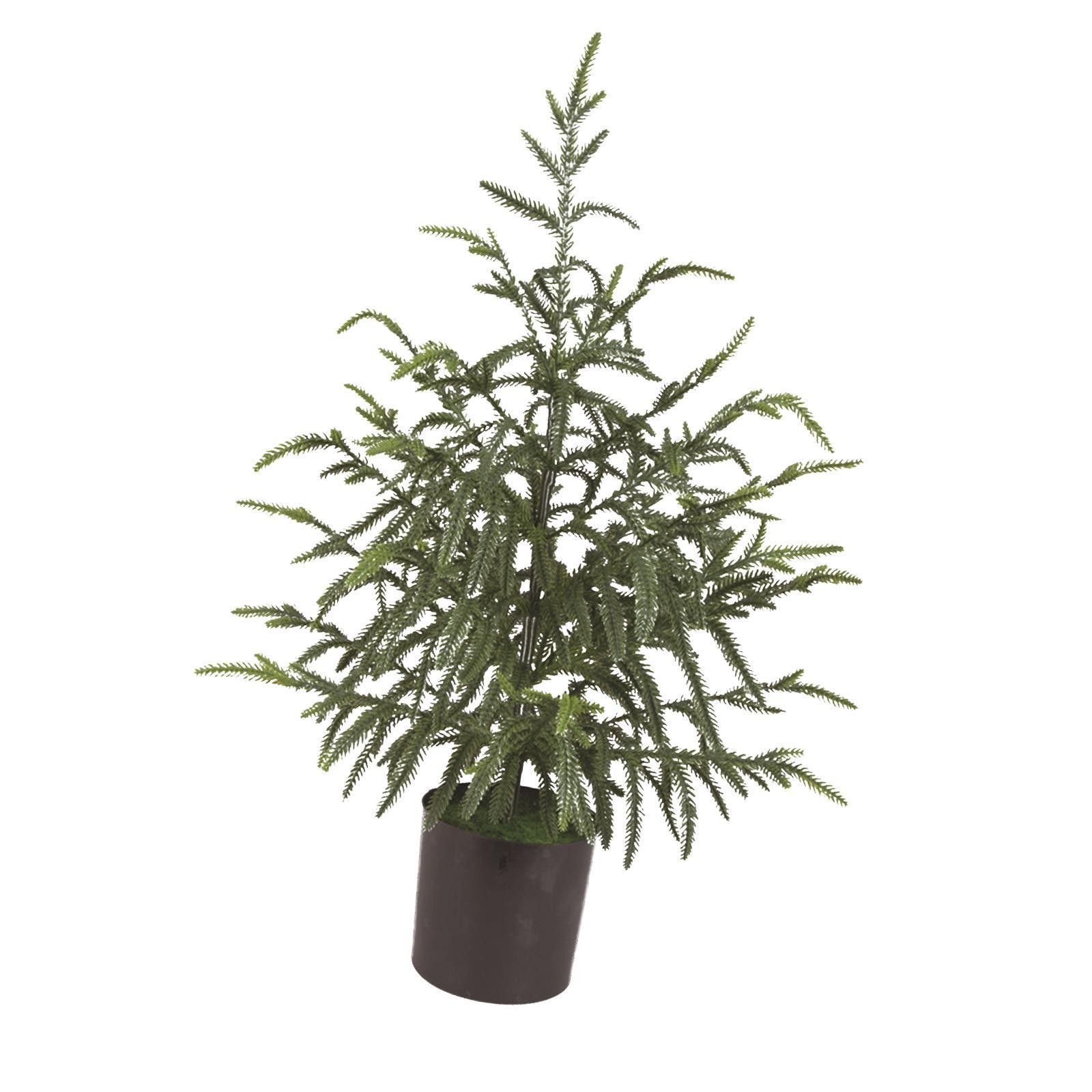 Artificial Norfolk Pine Tree Christmas Tree for Bedroom Home Decor Entryway