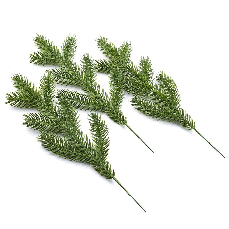 5pc Artificial Pine Plastic Branch Garden Home Room Wedding Party DIY Decoration