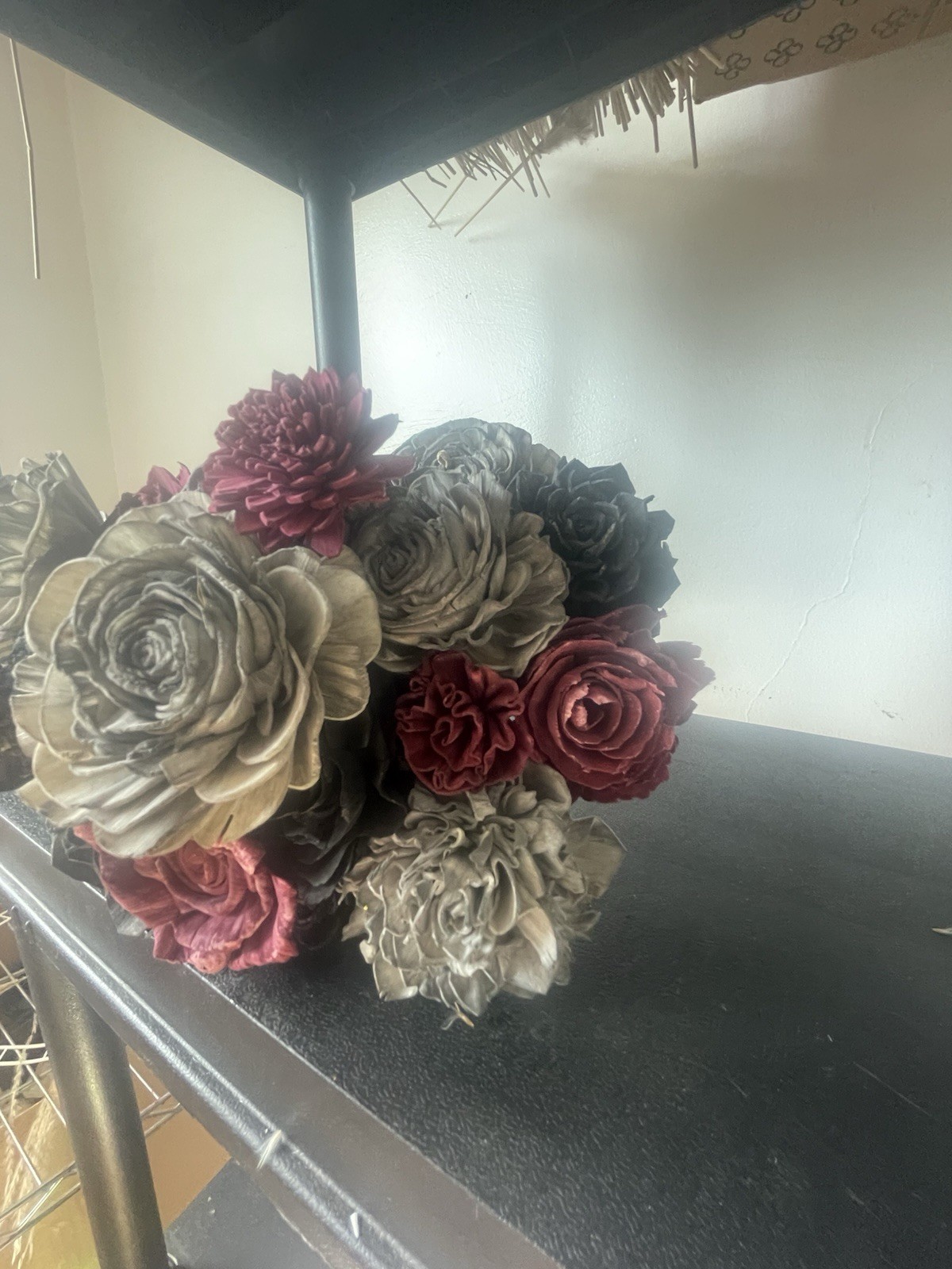 Handmade Wooden Flower Bouquet