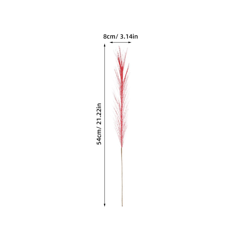 30 Pcs Artificial Pampas Grass Faux Reed Stems American Flag