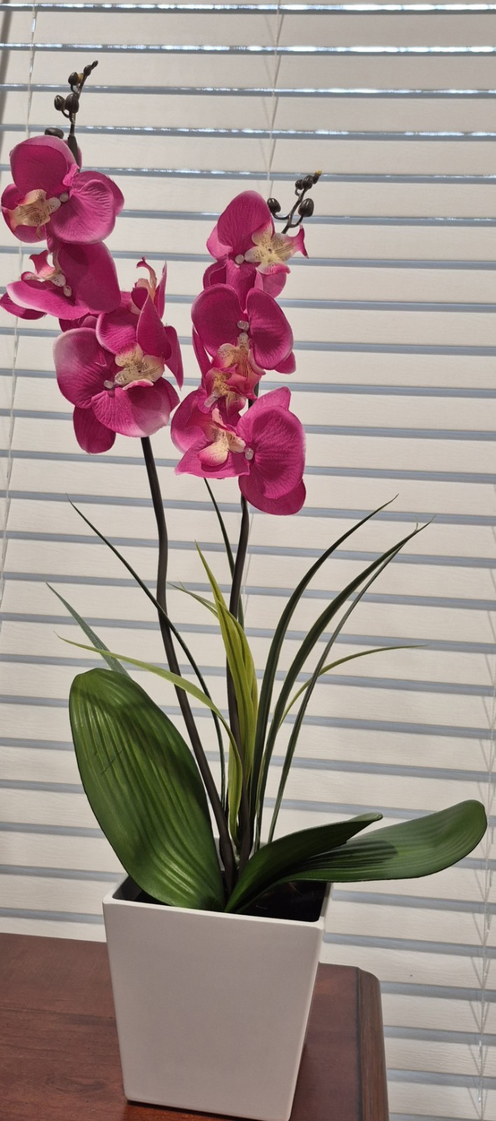 Beautiful Lighted Orchid Flower Arrangement. Pink Homeseasons Xlarge 22 Inches