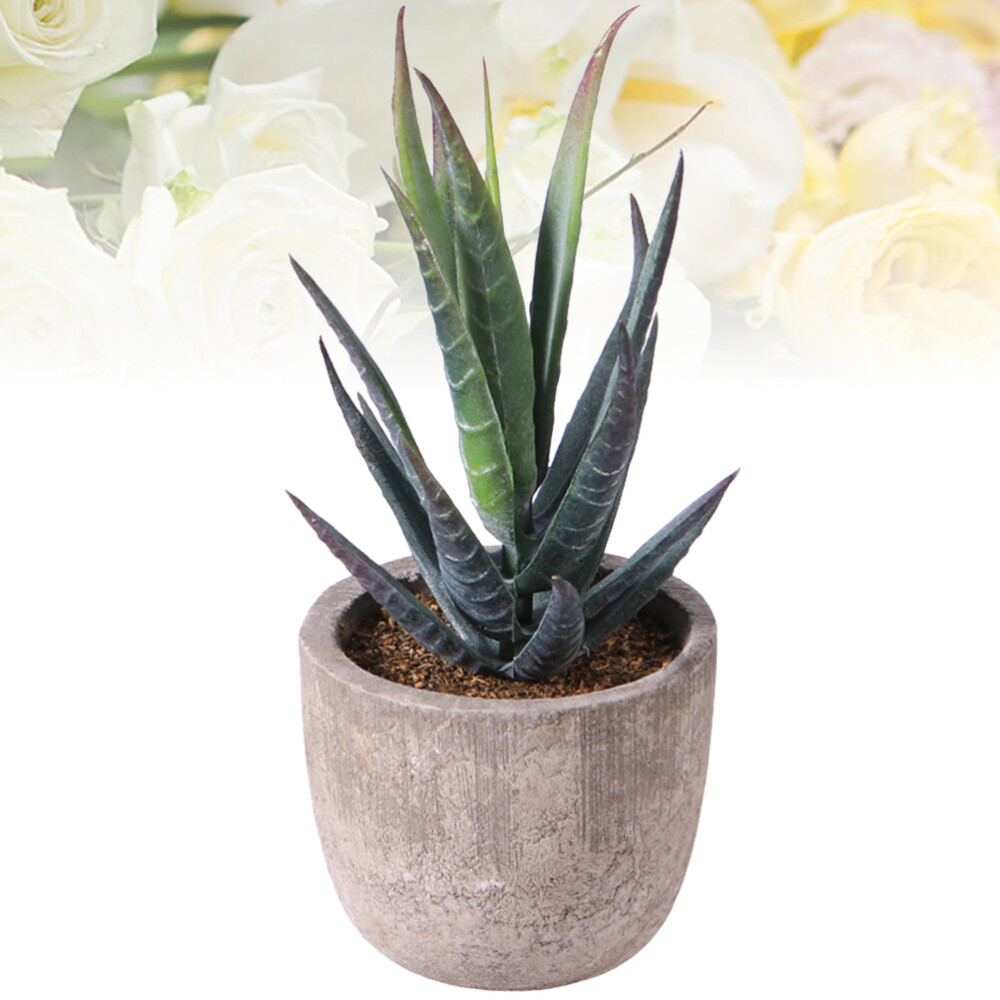 Potted Fake Plant Potted Fake Artificial Flower Small Fake Plants