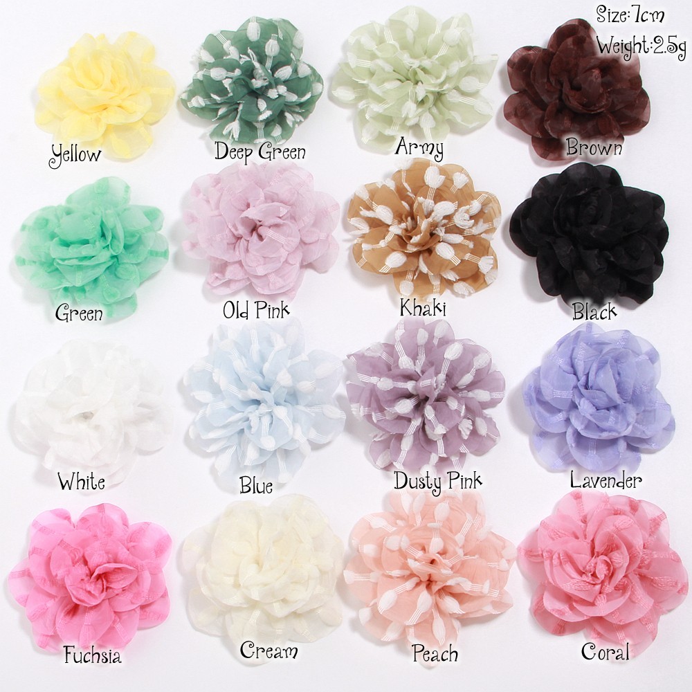 7cm Artificial Flower Silk Carnation Fake Flowers Head For Home Wedding Decorate