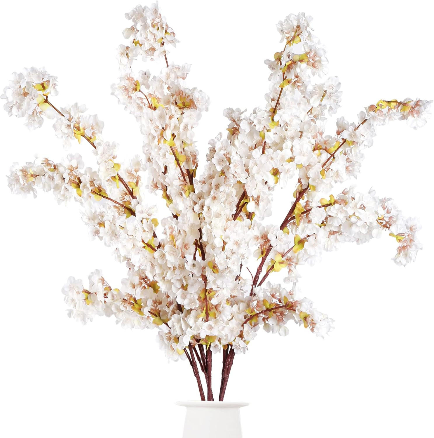 Artificial Cherry Blossom Branches Faux Cherry Flowers 39 Inch Peach Branches Si