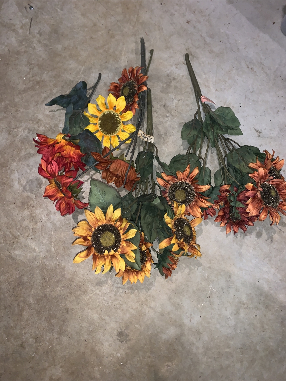 Assortment Long Vase Stem Sunflowers New Used Floral Flowers Lot ❤️tb5m