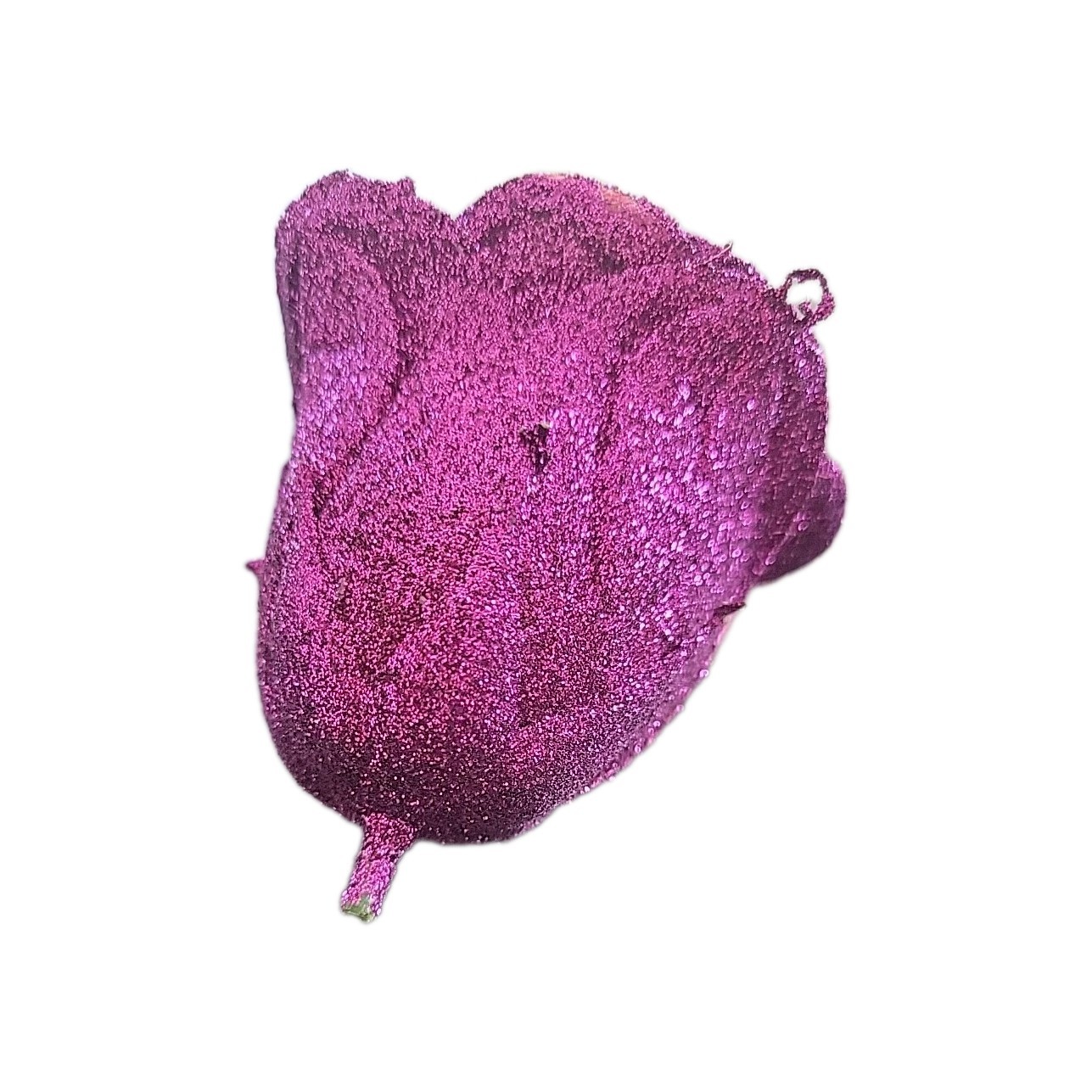 Three-layer Glitter Foam Rose Flower Bridal Home Wedding Party DIY Decor Purple