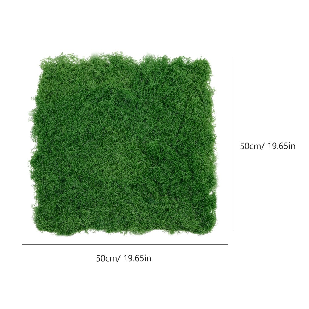 1 Pack Reusable Artificial Moss Turf Green Epe Foam Decorative Landscaping
