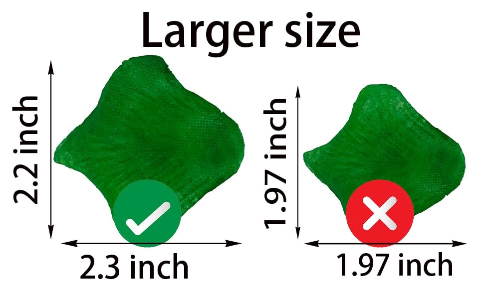 5000 Pcs 0.9LB Green Silk Rose Petals, 2.3, Faux, Fake, Wedding, Romantic Night
