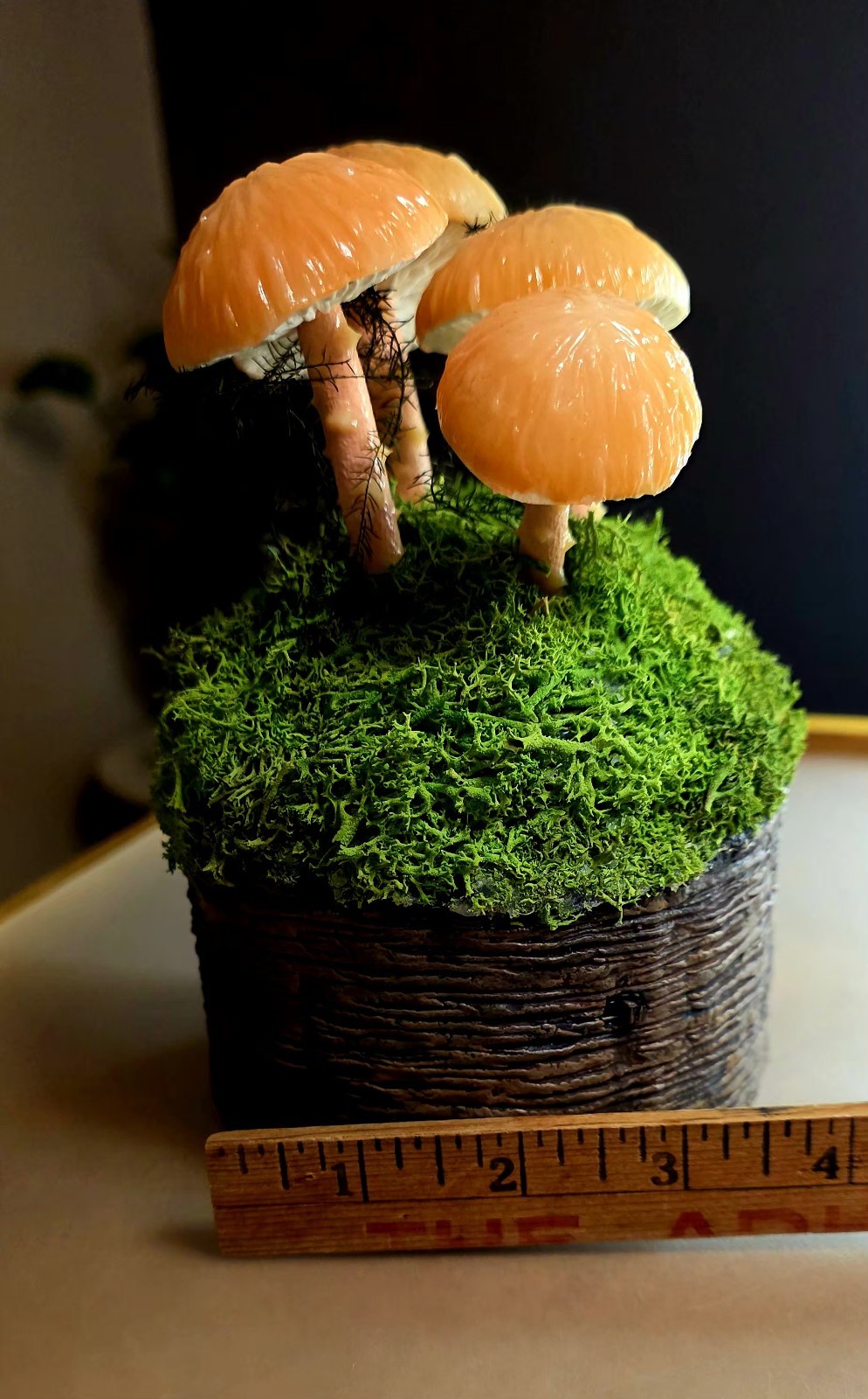 Mushroom “Fungi” Table Light Battery Operated Whimsical Cottagecore