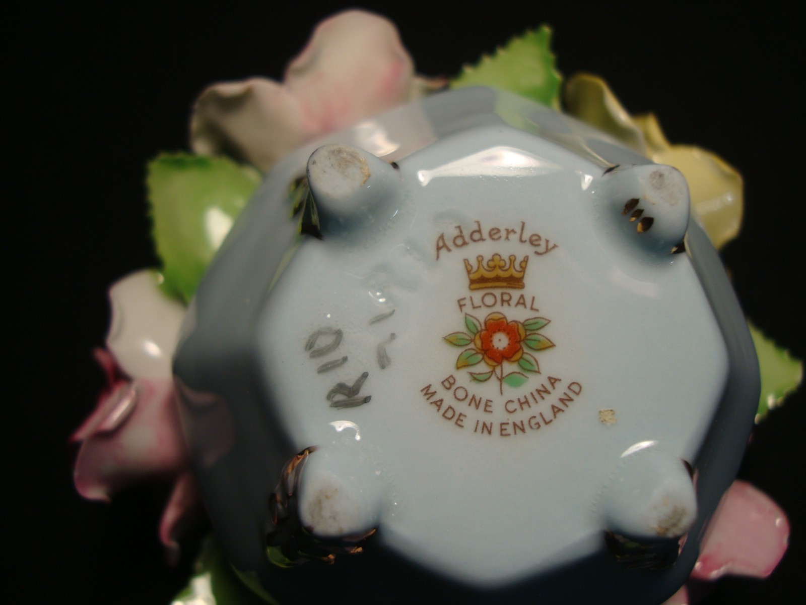 Royal Adderley Floral 7 Flower Arrangement Well Marked Incl. R10 1F