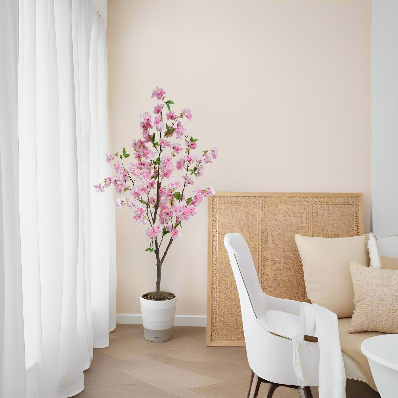 FAUX 5ft Faux cherry blossom tree – Artificial cherry blossom tree-pink tree hom