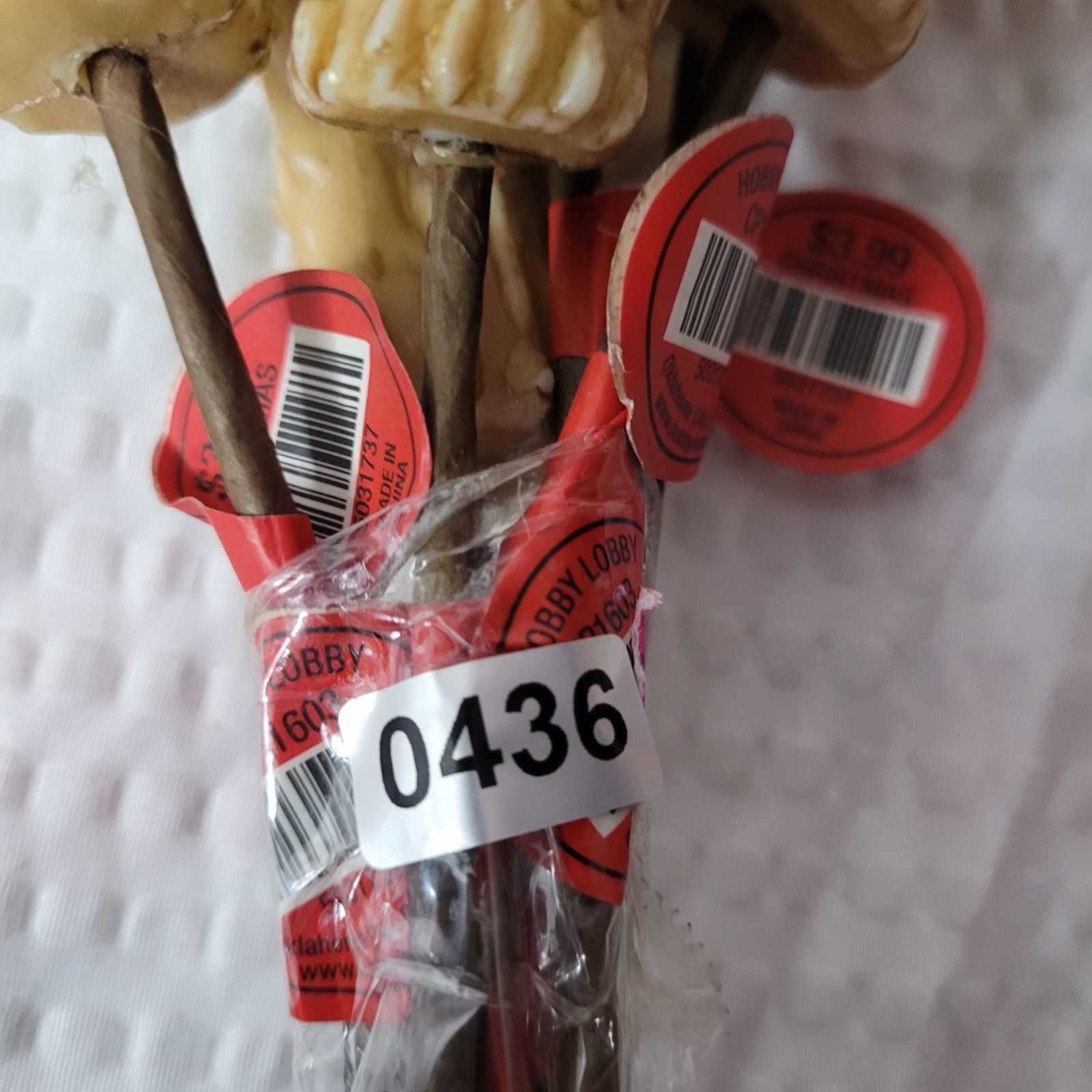Hobby Lobby Faux Antler Floral Picks Set of 3 Rustic Christmas Decor 12 Inch